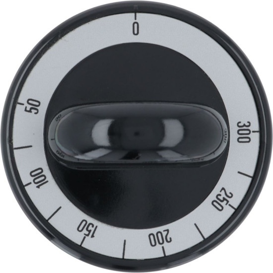 KNOB BLACK ϕ 62 mm 0-300°C