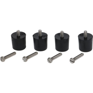 FOOT BLACK OF RUBBER KIT - 4 PCS