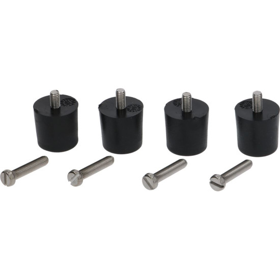 FOOT BLACK OF RUBBER KIT - 4 PCS FOOT BLACK OF RUBBER KIT - 4 PCS