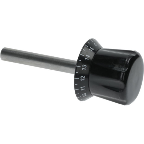 ADJUSTABLE KNOB BLACK ϕ 12x126 mm ADJUSTABLE KNOB BLACK ϕ 12x126 mm