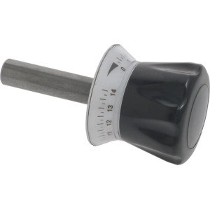 ADJUSTABLE KNOB BLACK ϕ 18x138 mm