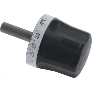 ADJUSTABLE KNOB BLACK ϕ 14x125 mm