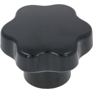 KNOB BLACK PITCH M6 ϕ 40 mm