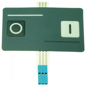 DIGITAL RECTANGULAR PUSH-BUTT.PANEL O-I