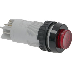 RED BIPOLAR PUSH-BUTTON 2A 250V
