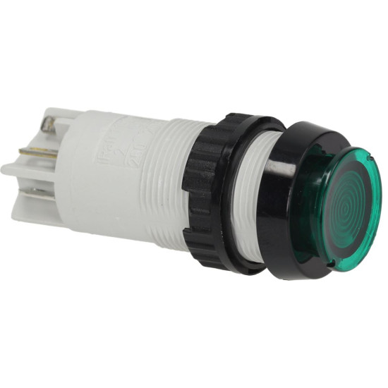 GREEN BIPOLAR PUSH-BUTTON 2A 250V GREEN BIPOLAR PUSH-BUTTON 2A 250V