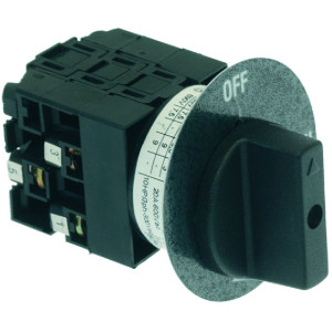 THREE-PHASE SELECTOR SW. 0-1 POSITIONS