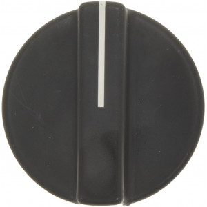 BLACK POTENTIOMETER KNOB  ϕ 45 mm