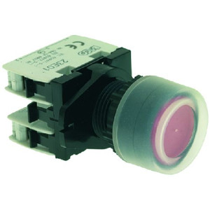 RED STOP PUSH-BUTTON 10A 400V