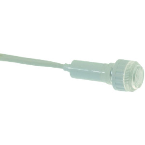 INDICATOR LIGHT WHITE 24V
