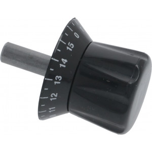 ADJUSTABLE KNOB BLACK ϕ 12x83 mm