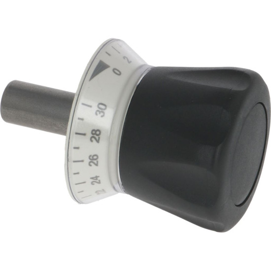ADJUSTABLE KNOB BLACK ϕ 18x110 mm ADJUSTABLE KNOB BLACK ϕ 18x110 mm