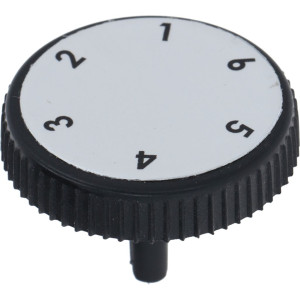 KNOB BLACK FOR SPEED REGULATOR ϕ 30 mm