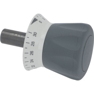 ADJUSTABLE KNOB GREY ϕ 18x104 mm