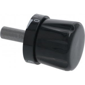 ADJUSTABLE KNOB BLACK ϕ 12x73 mm