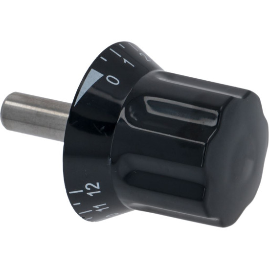 ADJUSTABLE KNOB BLACK ϕ 12x82 mm ADJUSTABLE KNOB BLACK ϕ 12x82 mm