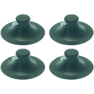 FOOT WITH SUCTION PLUG - 4 PC SET
