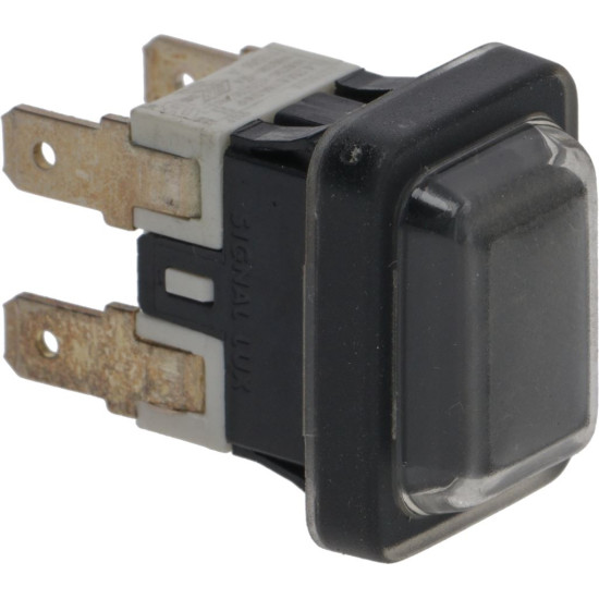 BIPOLAR PUSH-BUTTON BLACK 10A 250V BIPOLAR PUSH-BUTTON BLACK 10A 250V