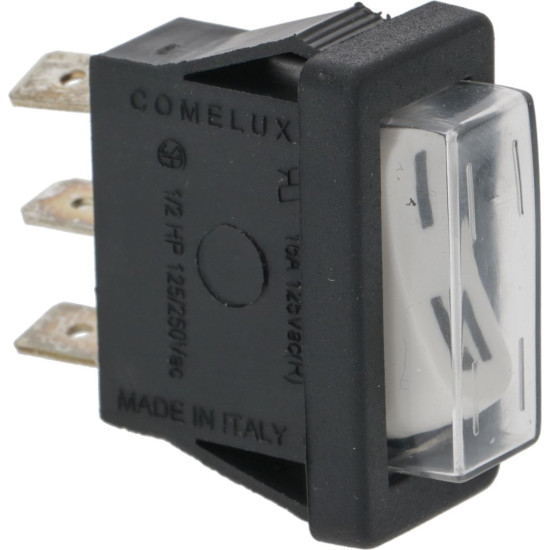 WHITE ONE-POLE SWITCH 16A 250V WHITE ONE-POLE SWITCH 16A 250V