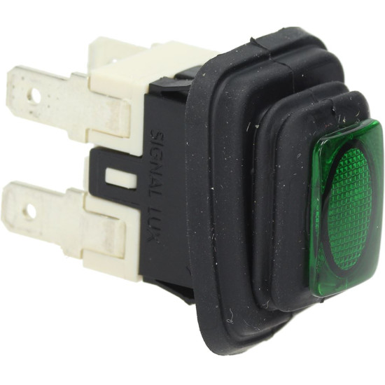 SWITCH 2-POLE GREEN 16A 250V SWITCH 2-POLE GREEN 16A 250V