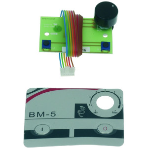 KIT PUSH-BUTTON BOARD 81x50 mm