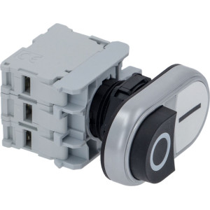 PUSH-BUTTON PANEL O-I WHITE-BLACK 10A 40