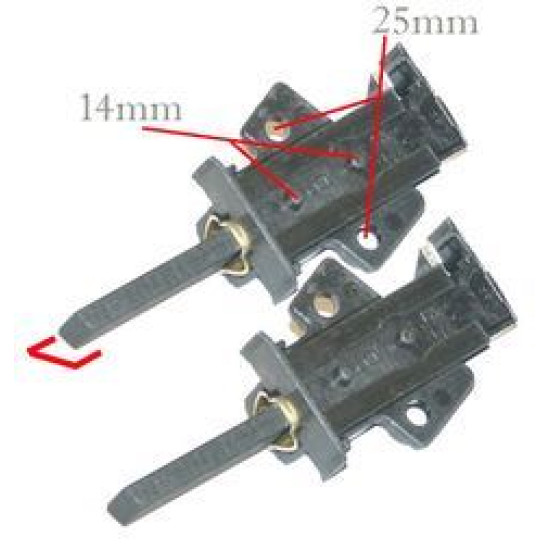 CARBON BRUSHES MOTOR WHIRLPOOL