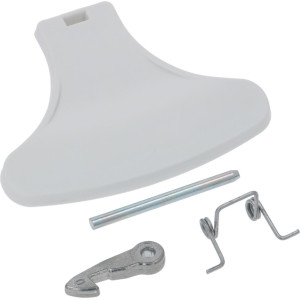 KIT DOOR HANDLE WHITE INDESIT