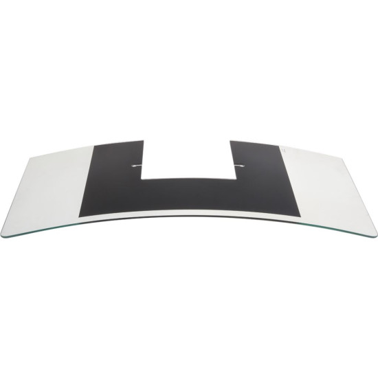 GLASS FOR HOOD 900x450x6mm MN2I2C ELICA