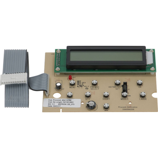 ELECTRONIC BOARD PUSH-BUTTON PANEL