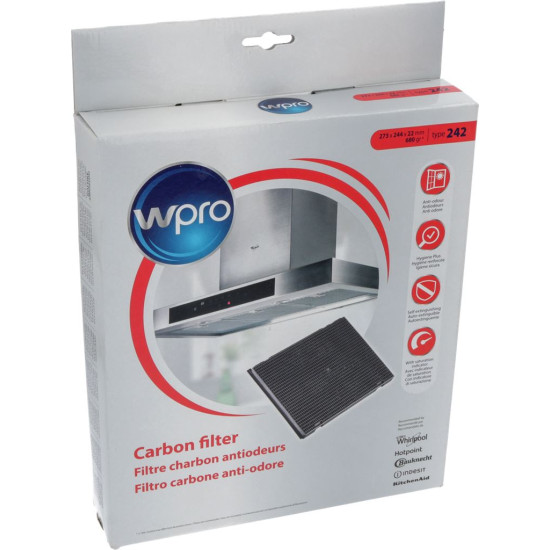 CARBON FILTER TYPE 242 WHP 484000008777 CARBON FILTER TYPE 242 WHP 484000008777