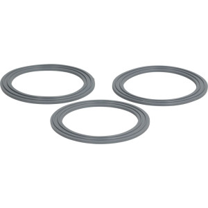 KIT 3 GASKETS FOR GLASS
